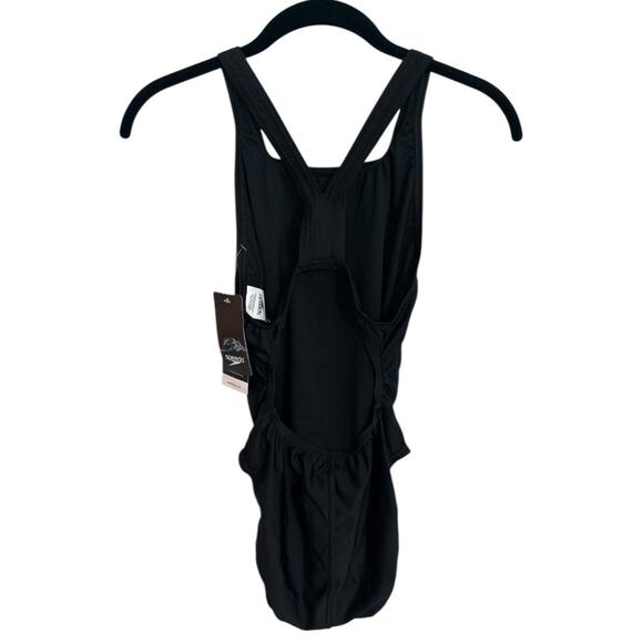 Speedo Pro LT Women's Super Pro One Piece Athletic Swimsuit Black size 8 / 34 - Picture 4 of 8